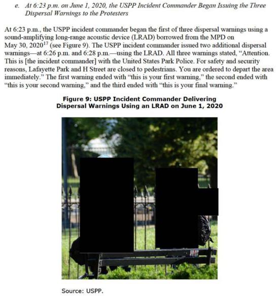IG Report LRAD